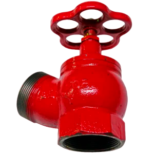 Фото 35 - Клапан пожарный (кран) КПЧ 50-2 чугунный 125° цапка - цапка.
